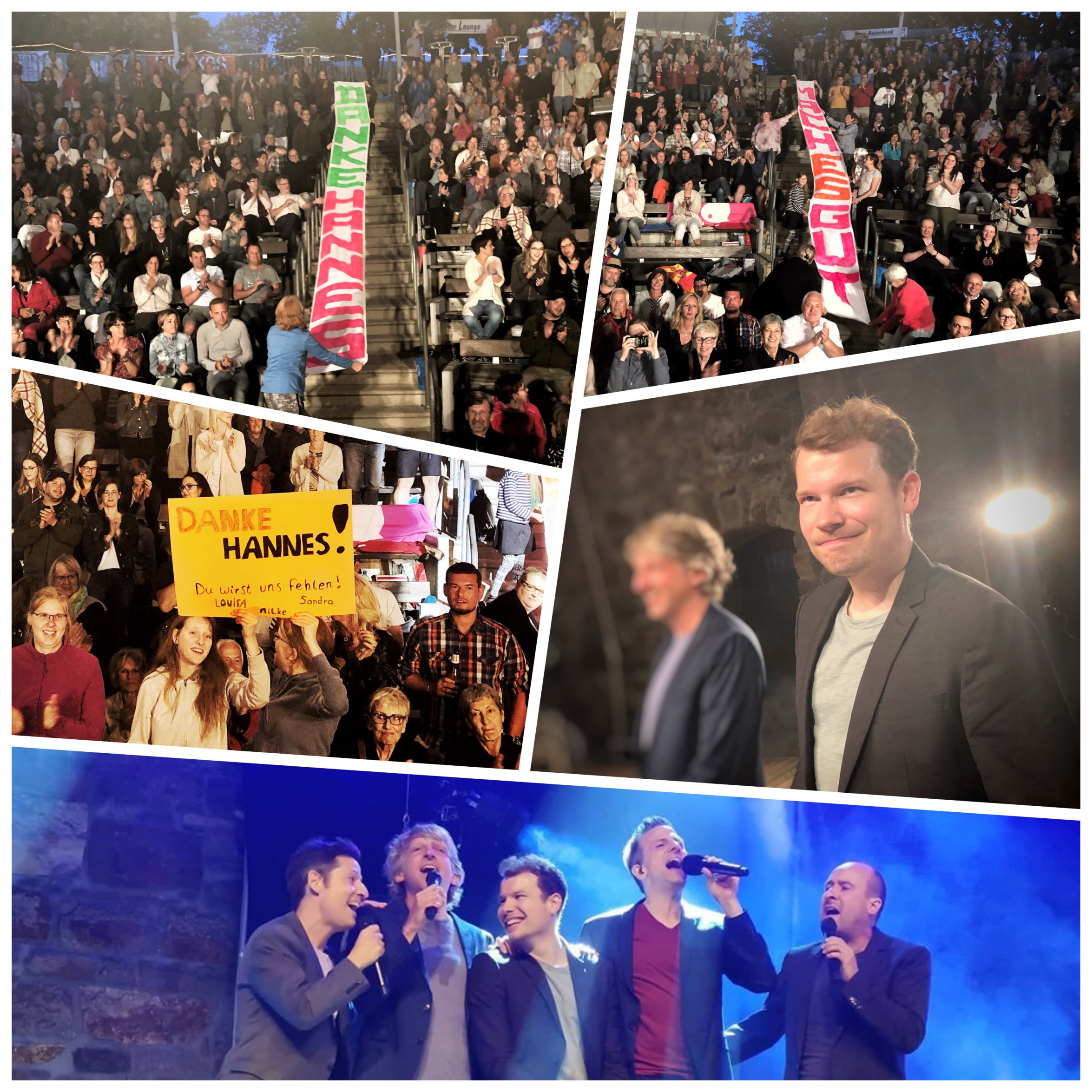 Das letzte Konzert mit uns und Hannes